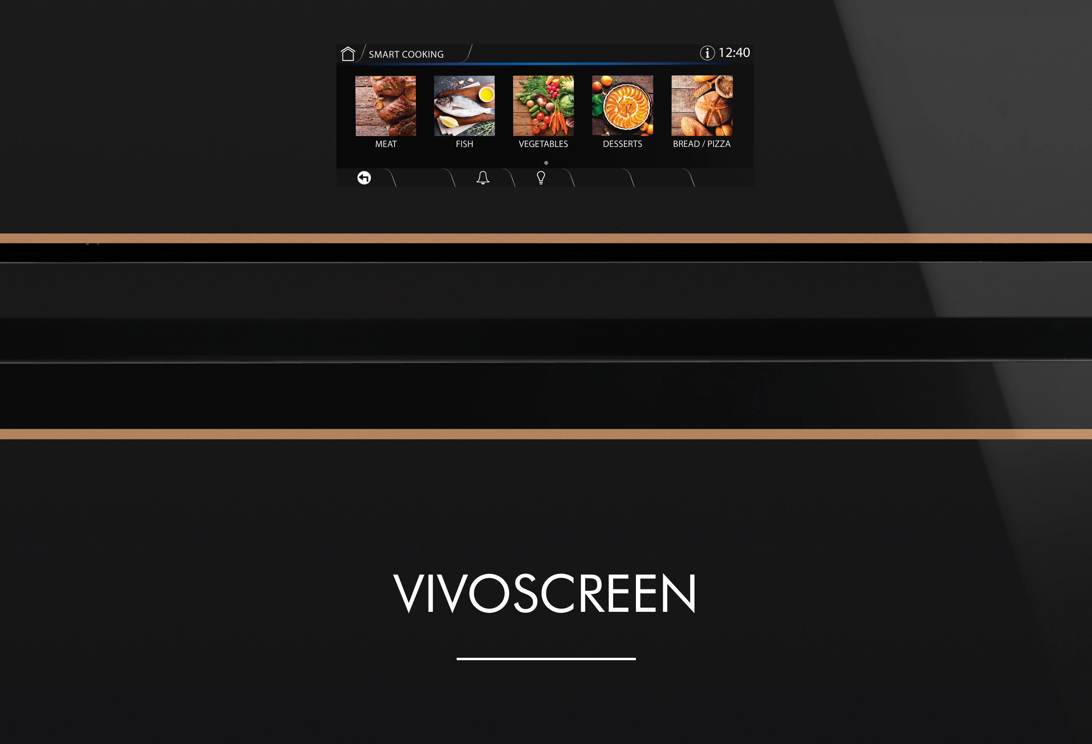 VIVOscreen oven displays