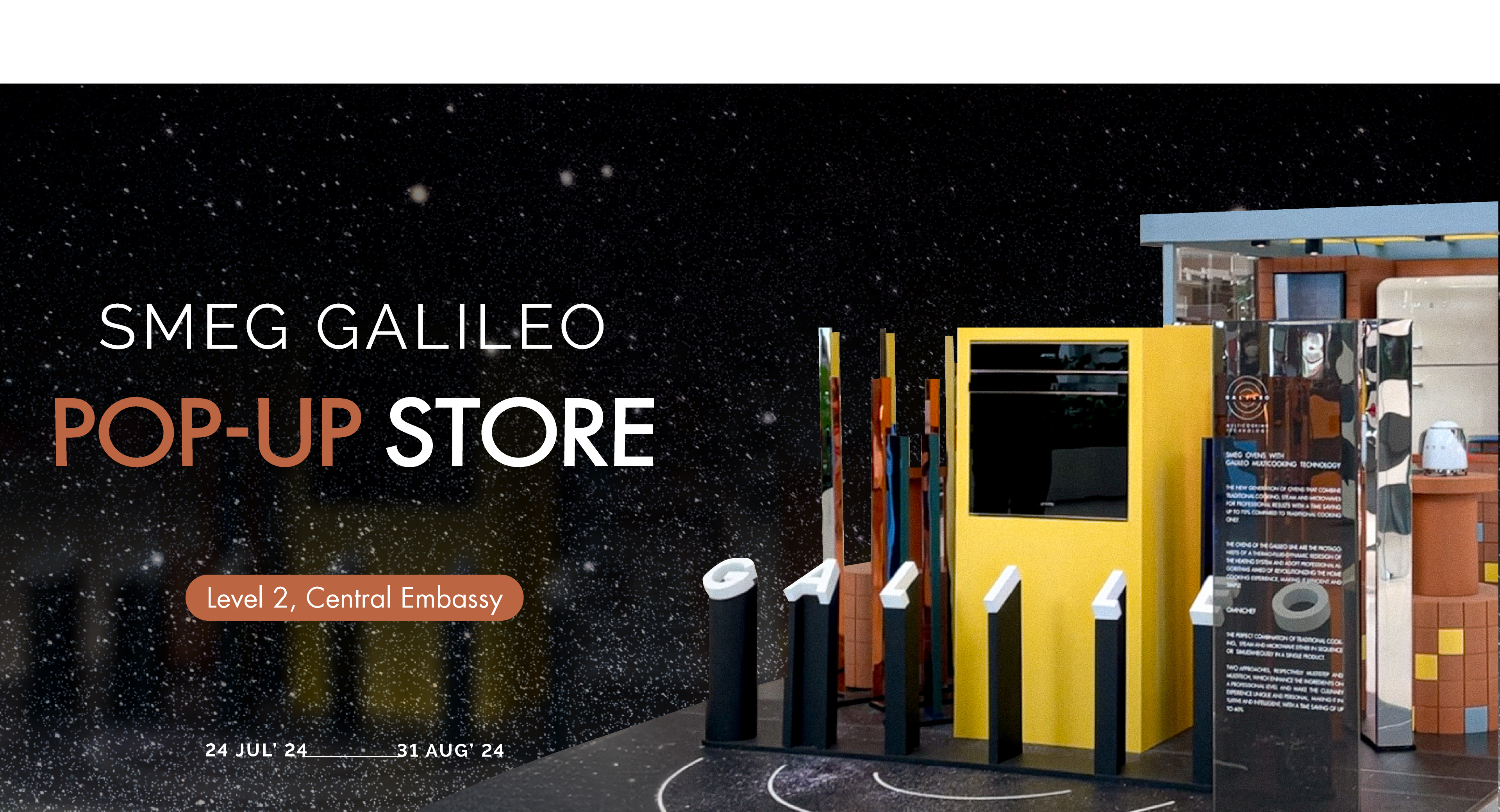 SMEG GALILEO POP-UP STORE