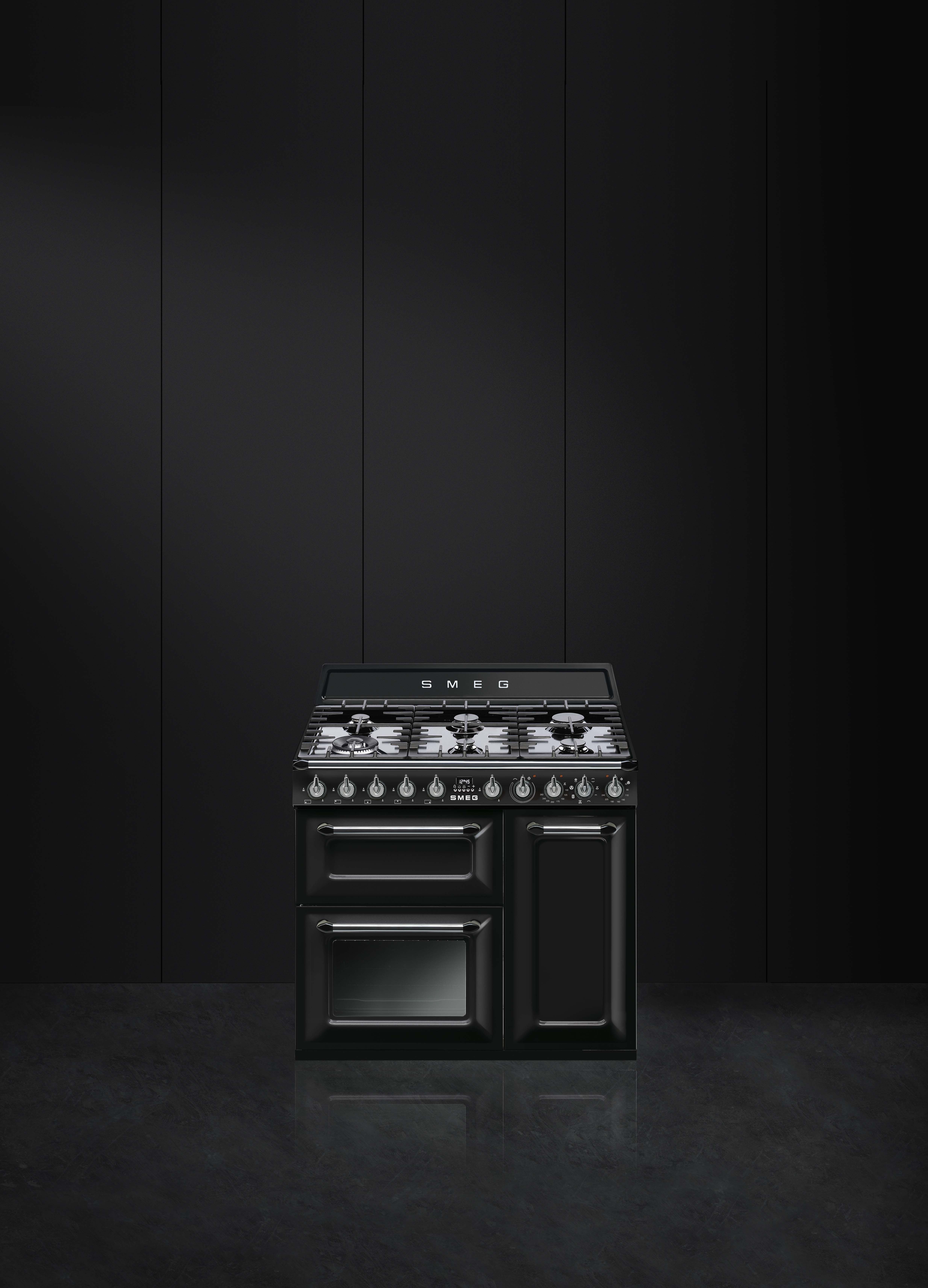 Smeg range cooker deals black