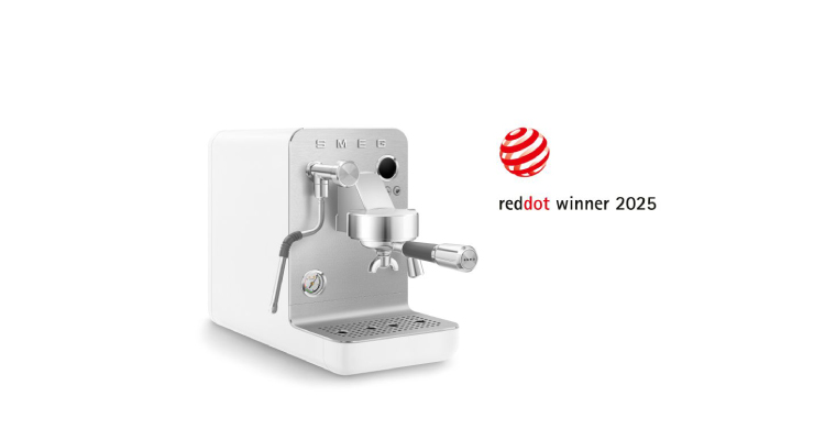 Smeg Coffee Experience Awarded the Red Dot Design Award 2025