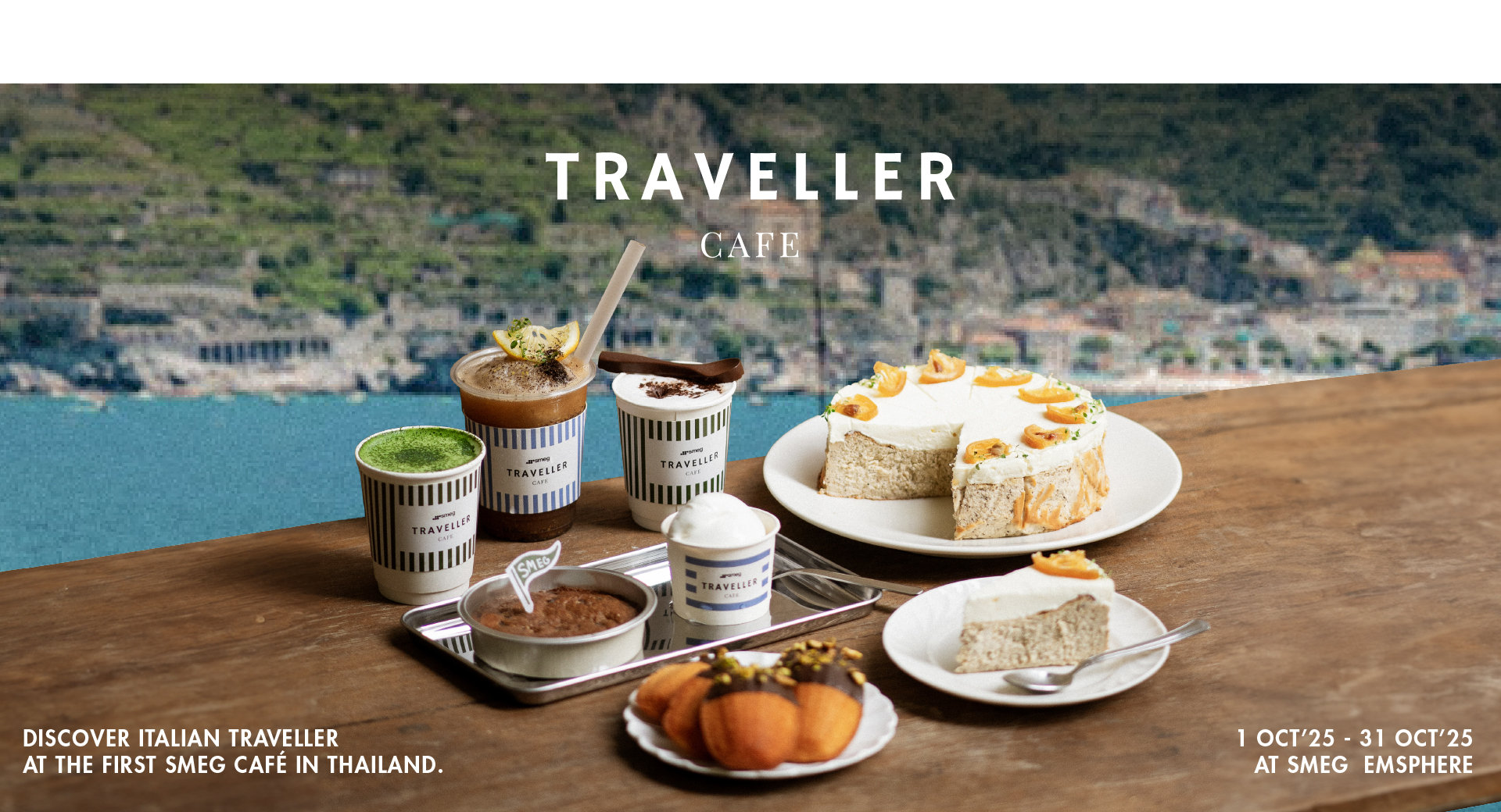 Discover Italian Traveller at the First Smeg Café in Thailand.