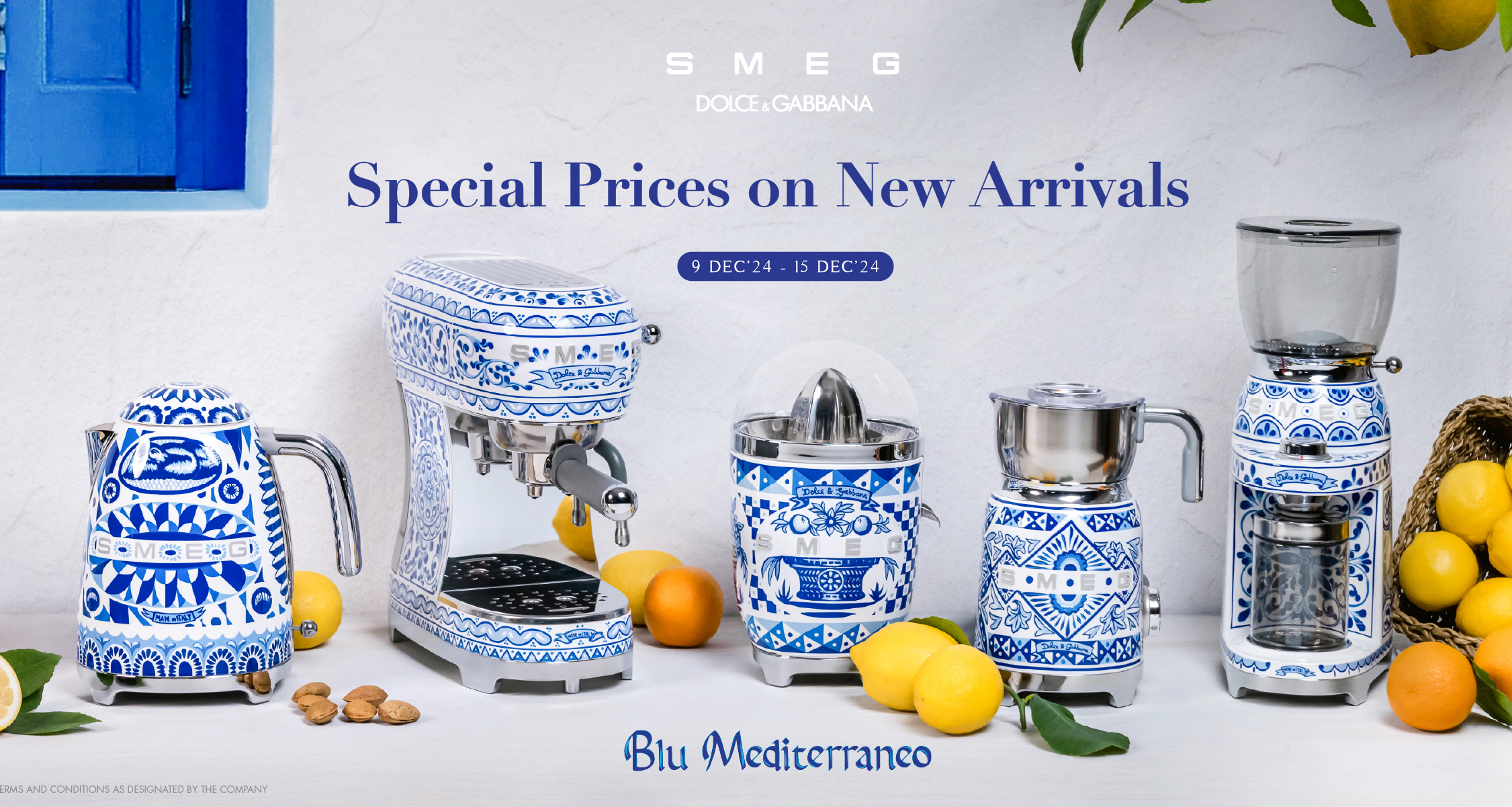 Special Prices For The New Blu Mediteraneo Collection