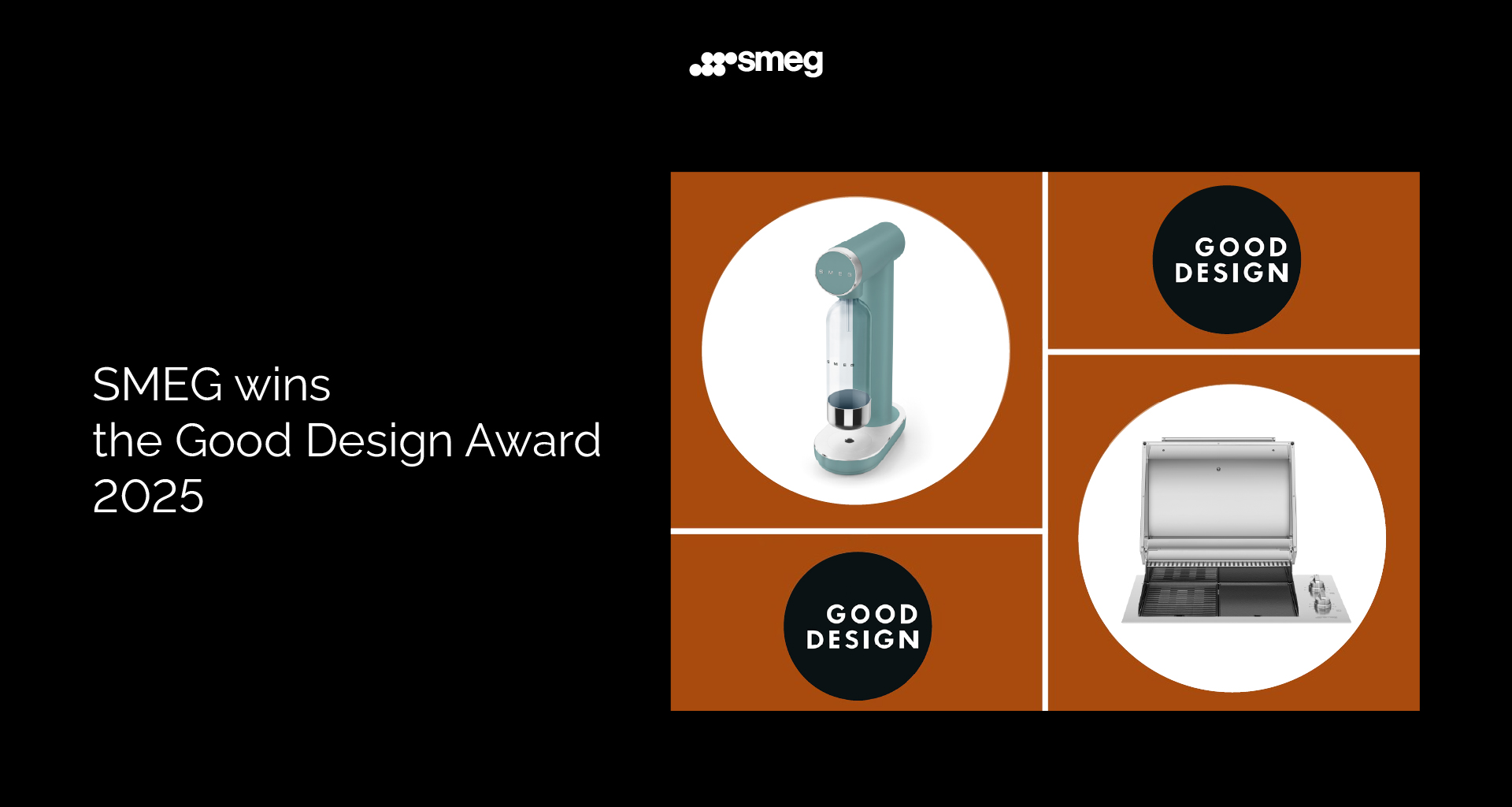SMEG wins the Good Design Award 2025