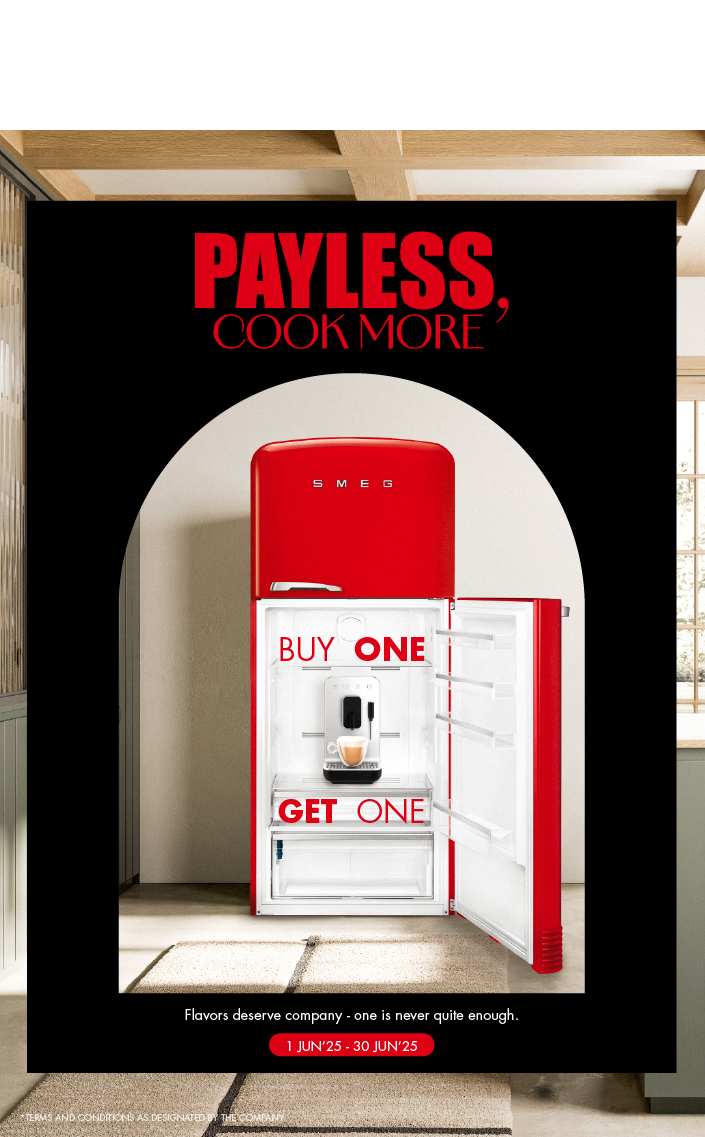 SMEG PAY LESS, COOK MORE 2025