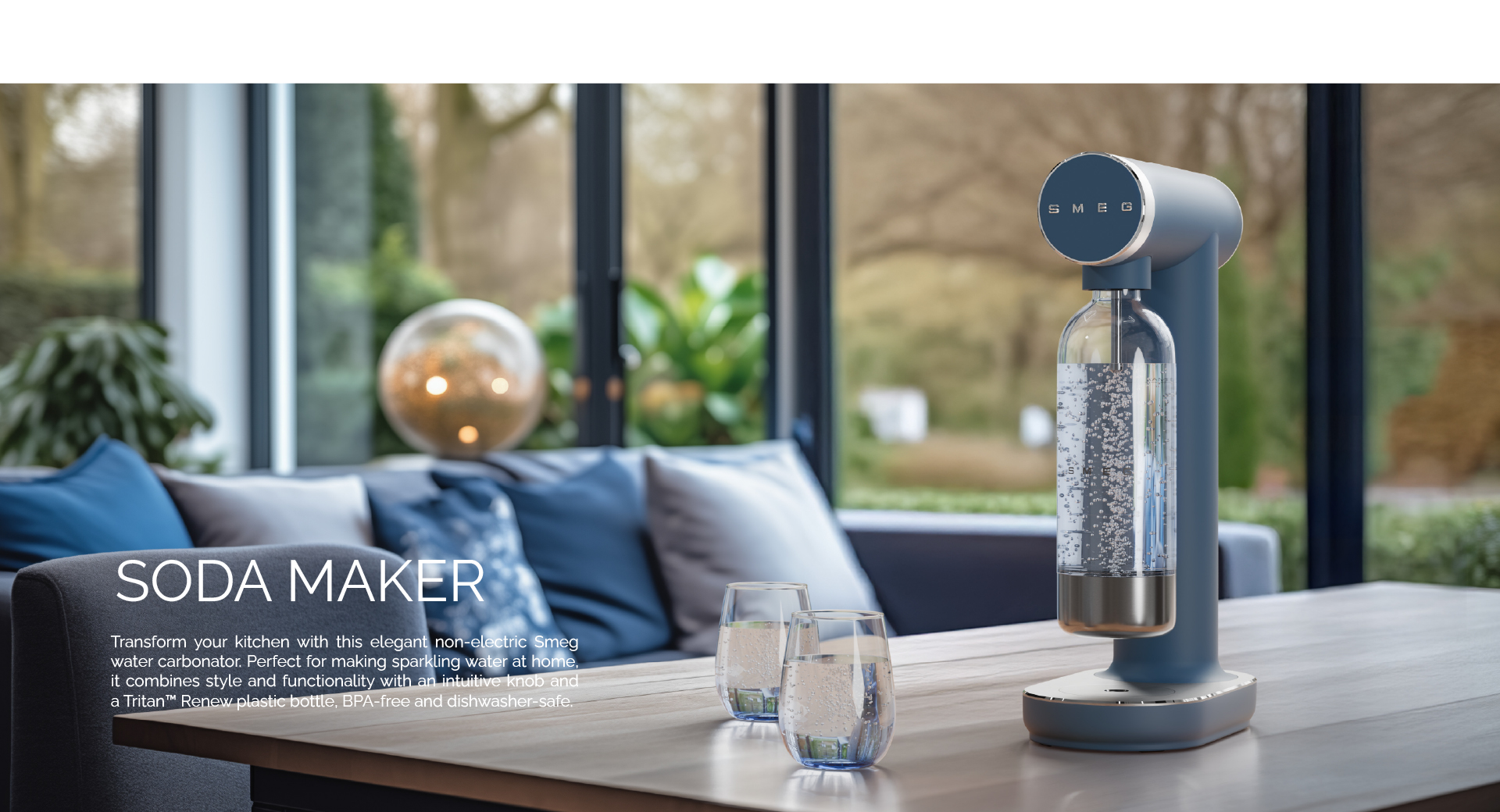 SMEG Soda Maker : SKC01