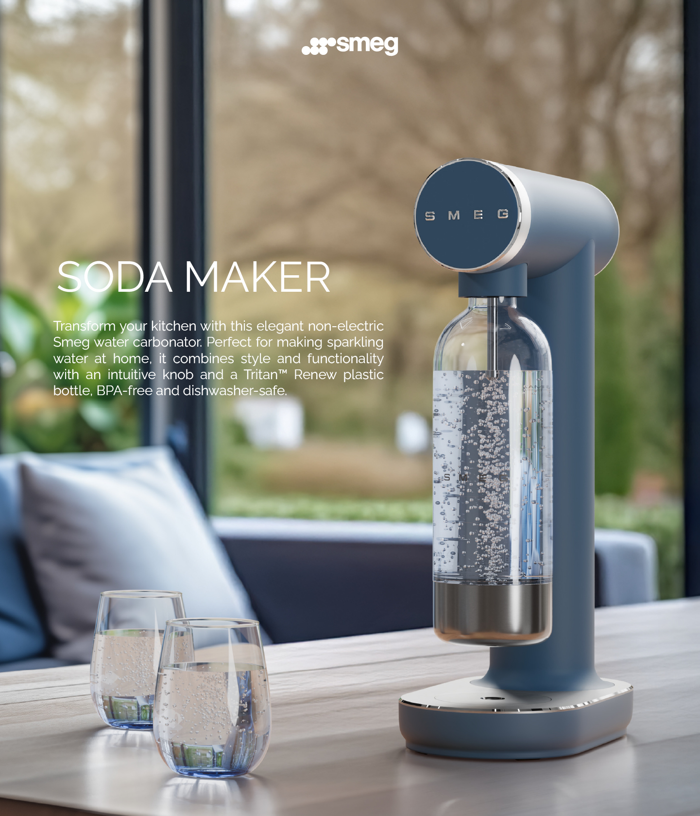SMEG Soda Maker : SKC01
