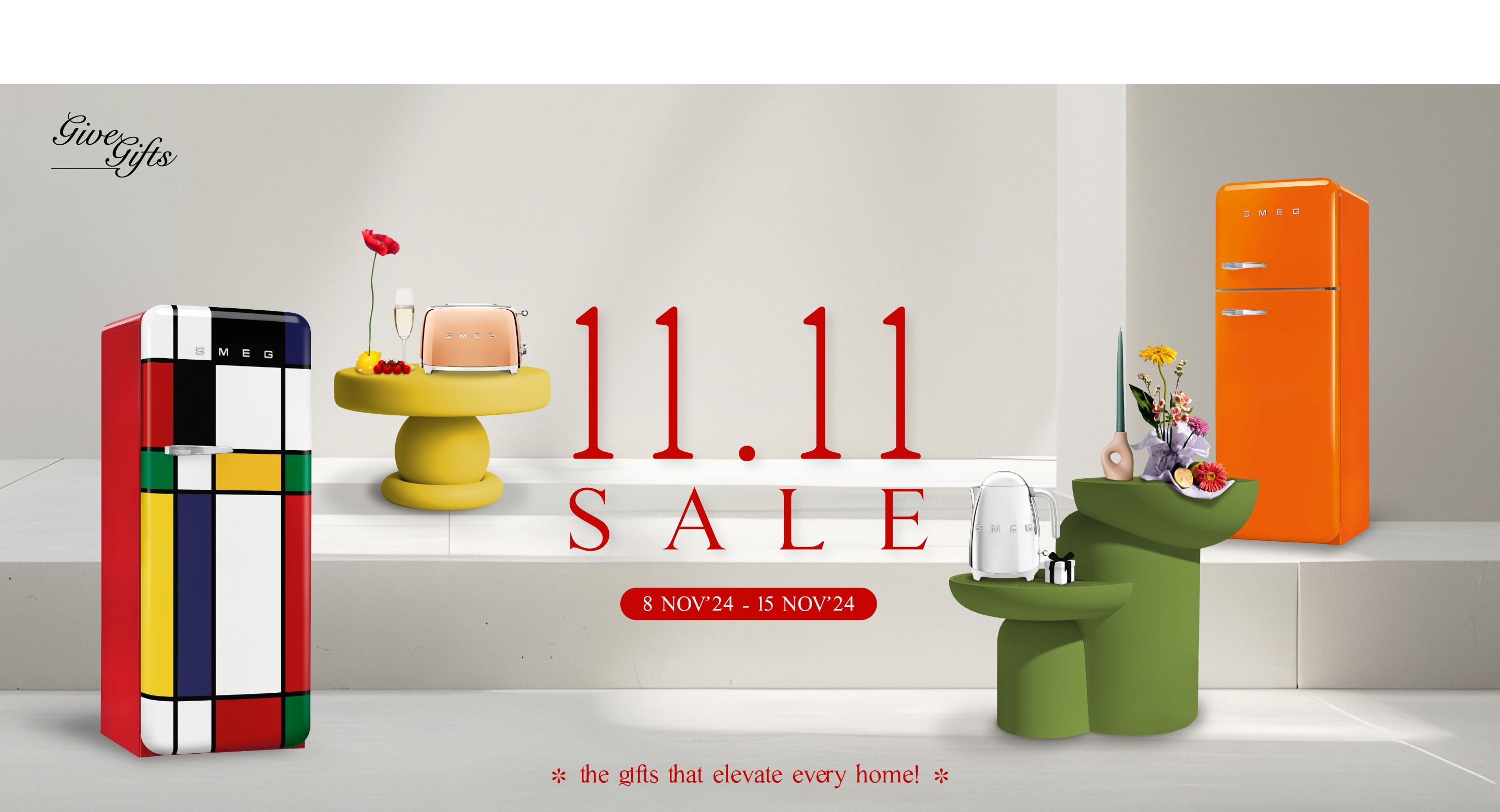 SMEG 11.11 Double Sale