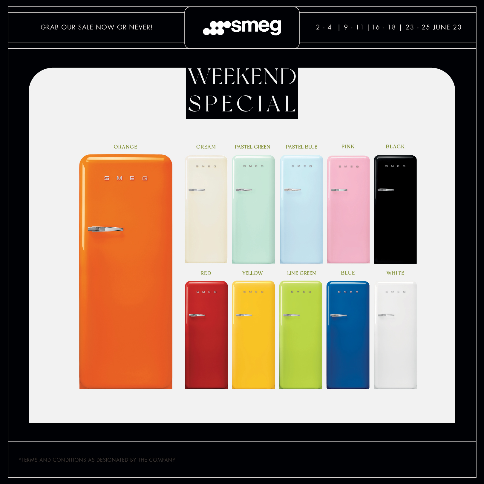 SMEG SMEG Weekend Special